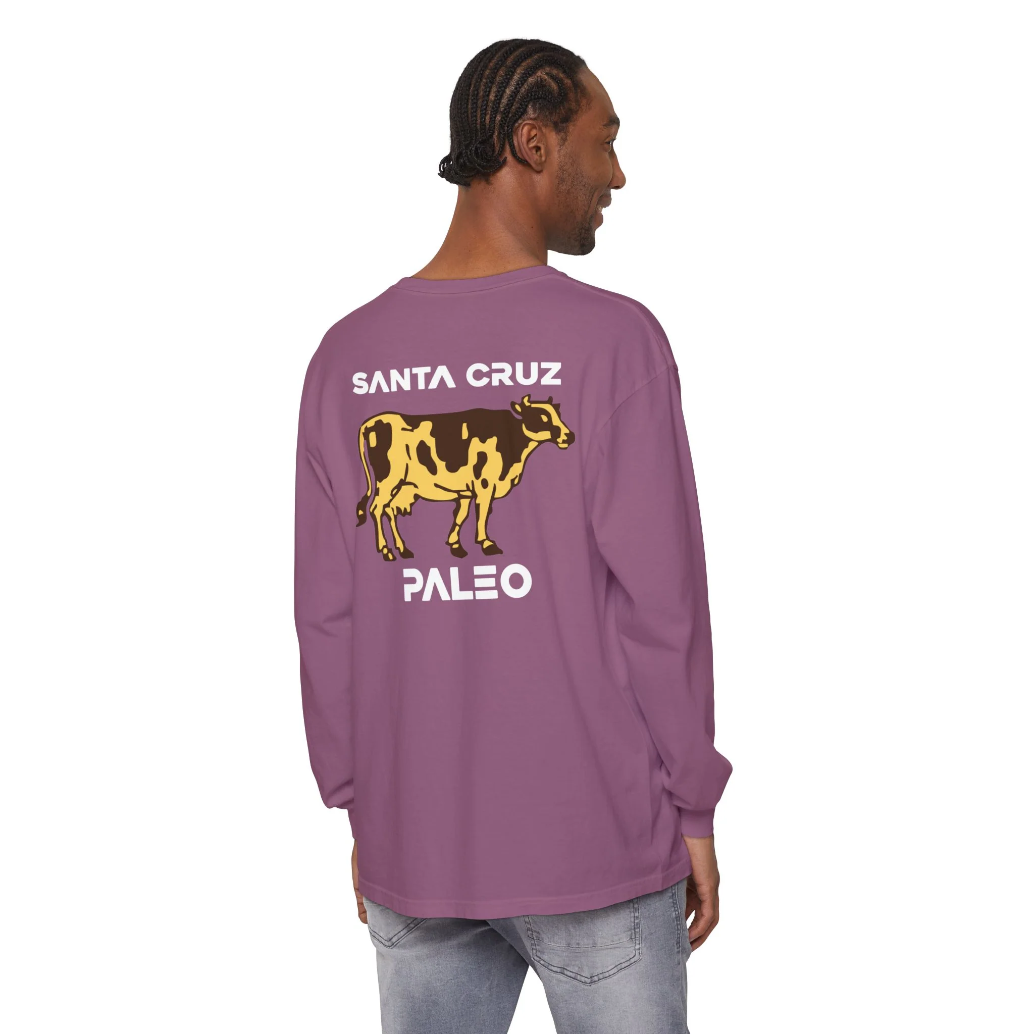 100% Santa Cruz Paleo. Cotton Long Sleeve baggy vibes t-shirt - Image 16