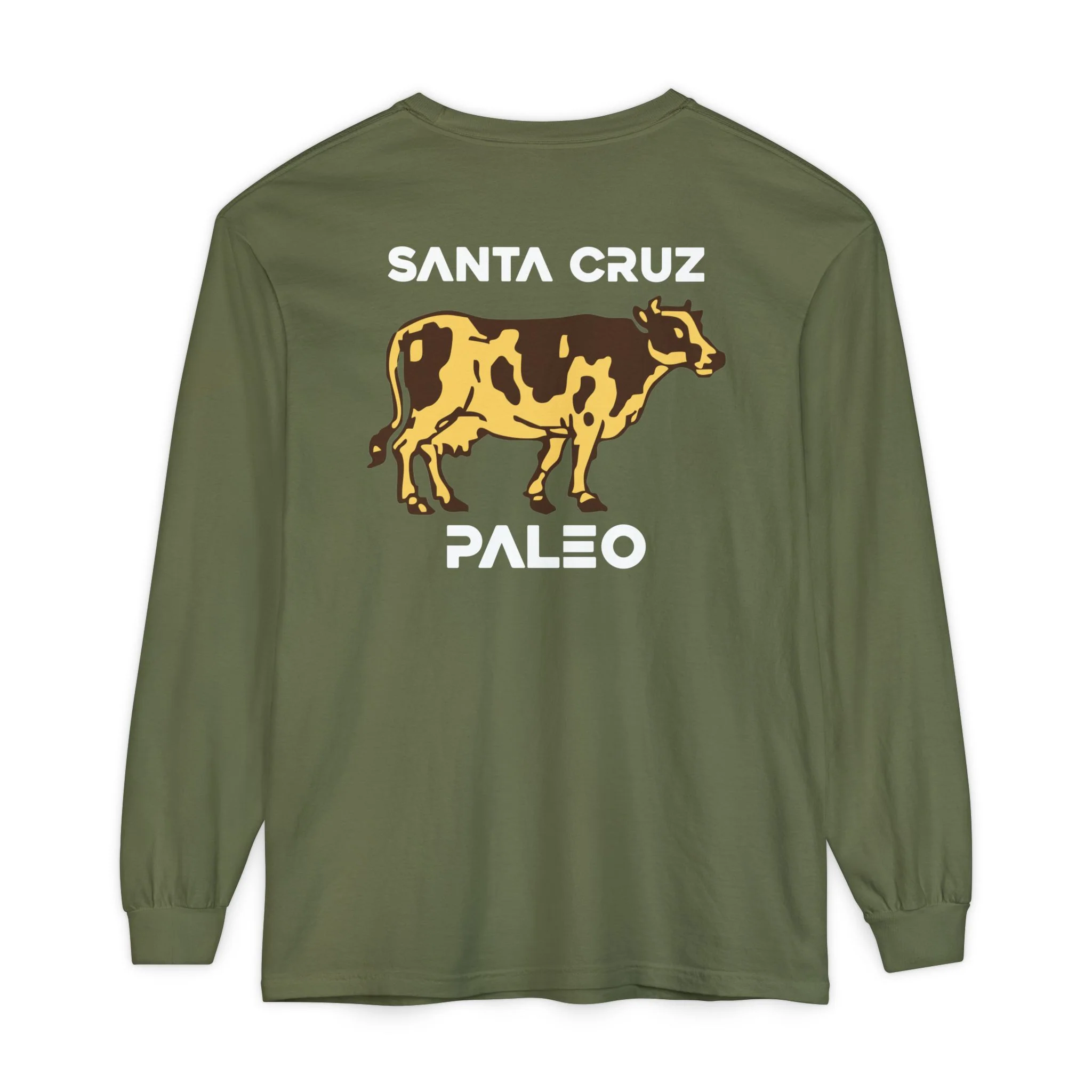 100% Santa Cruz Paleo. Cotton Long Sleeve baggy vibes t-shirt - Image 5