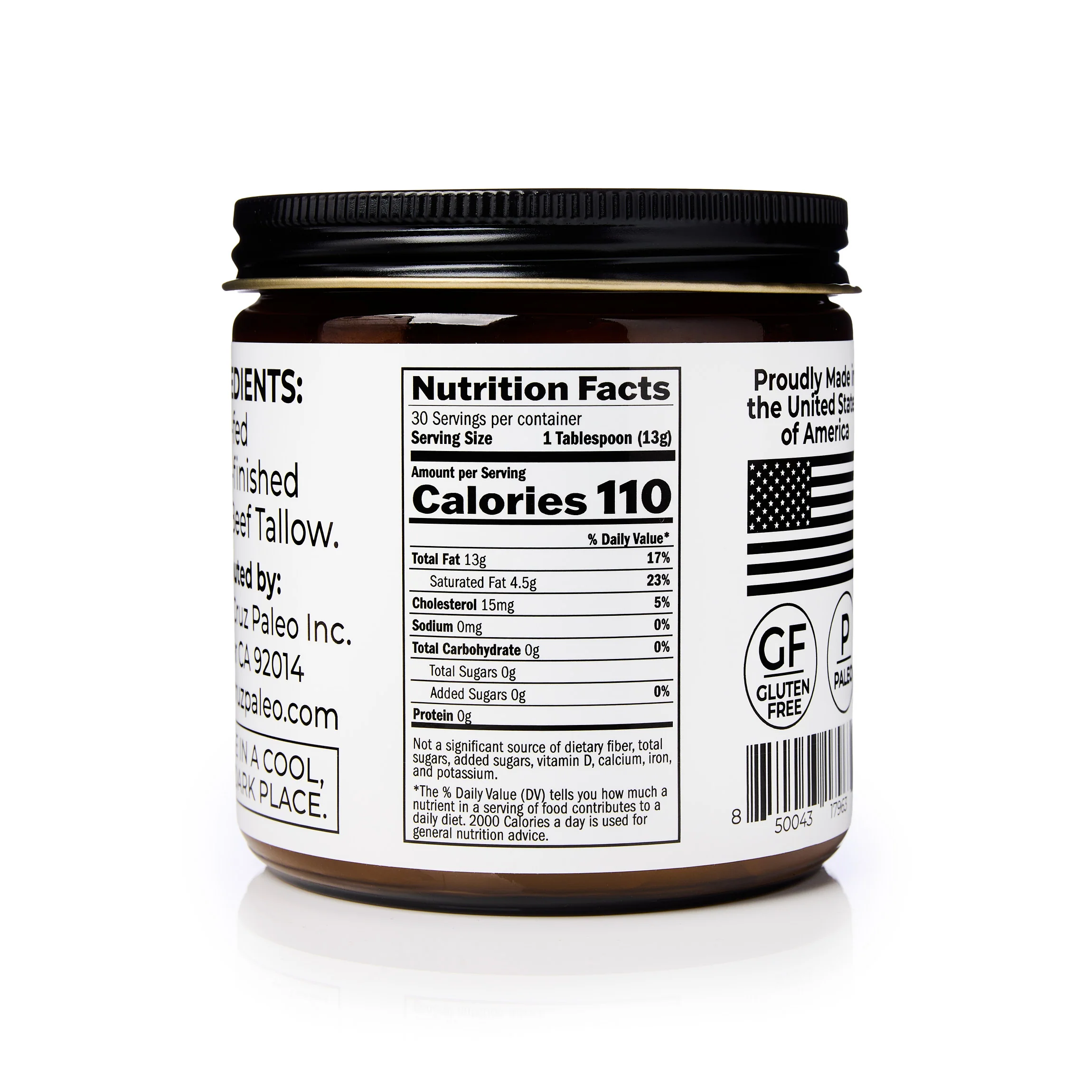 Beef Tallow Jar 14oz - Image 3