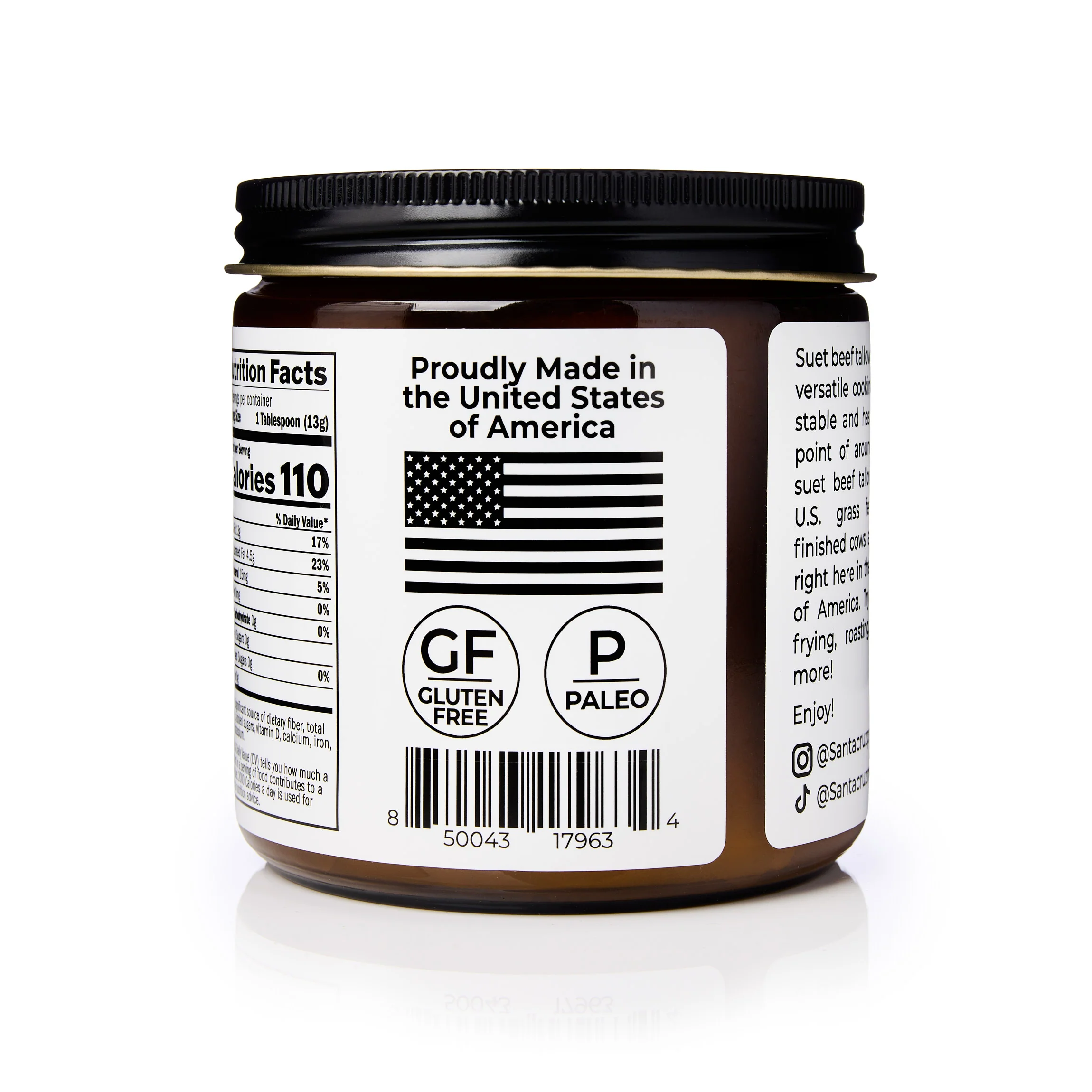 Beef Tallow Jar 14oz - Image 4