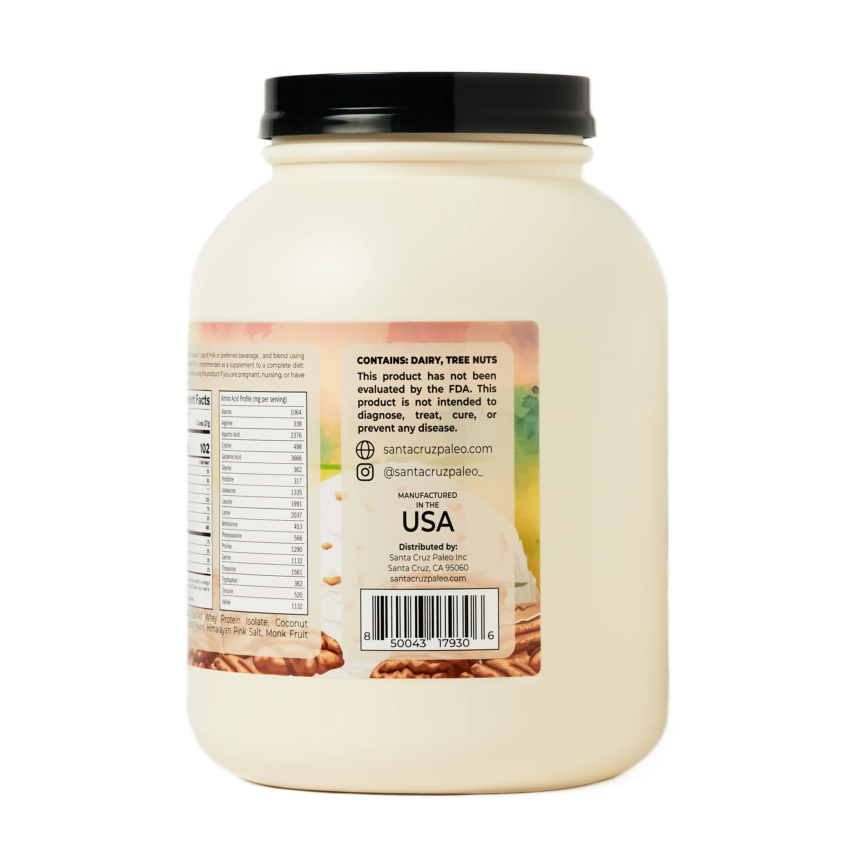 Butter Pecan Whey Protein Tub - Image 4