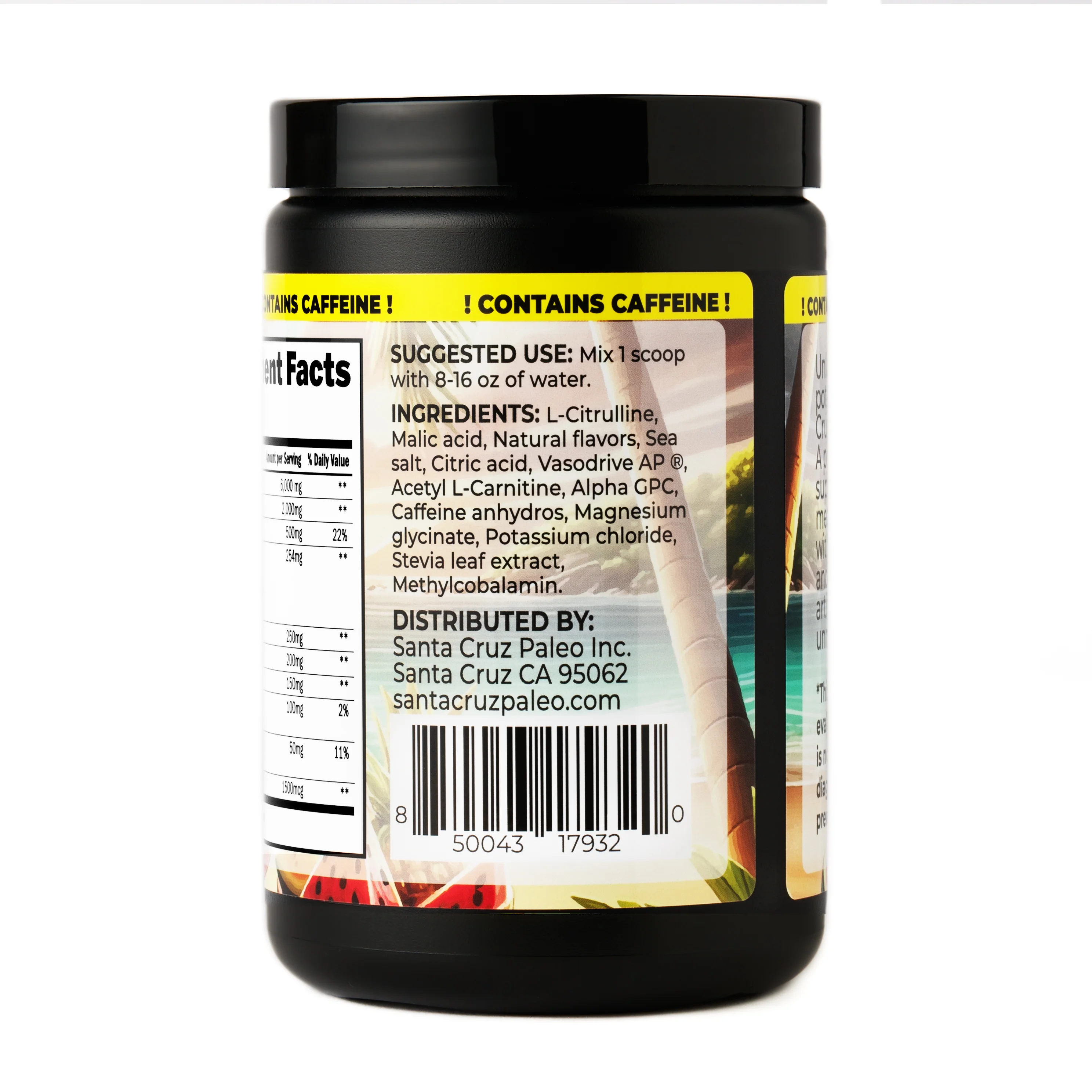CAFFEINATED Island Punch Pre-Workout Powder - Image 4