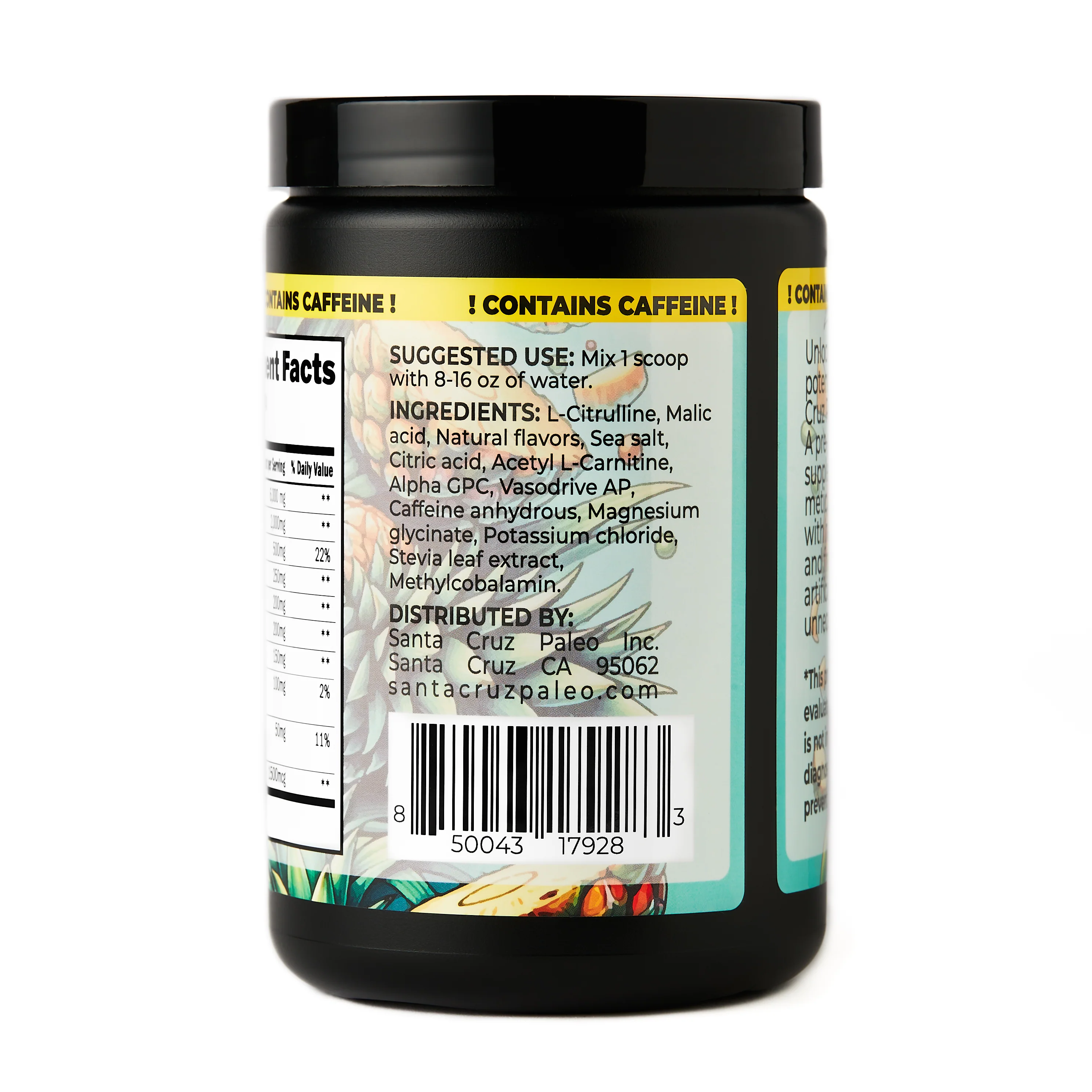CAFFEINATED Pineapple Pre-Workout Powder - Image 4