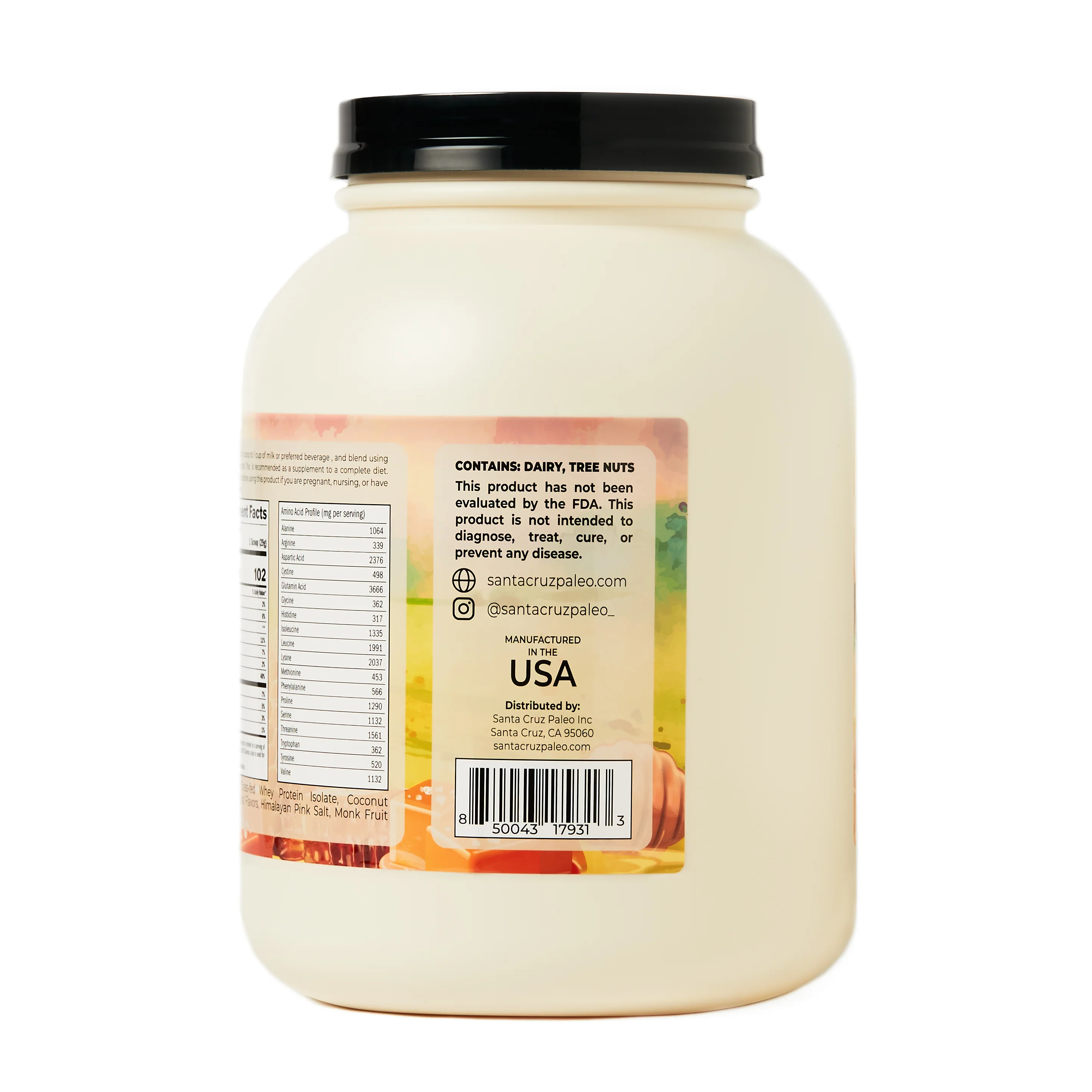 Honey Salted Caramel Whey Protein Tub - Image 4