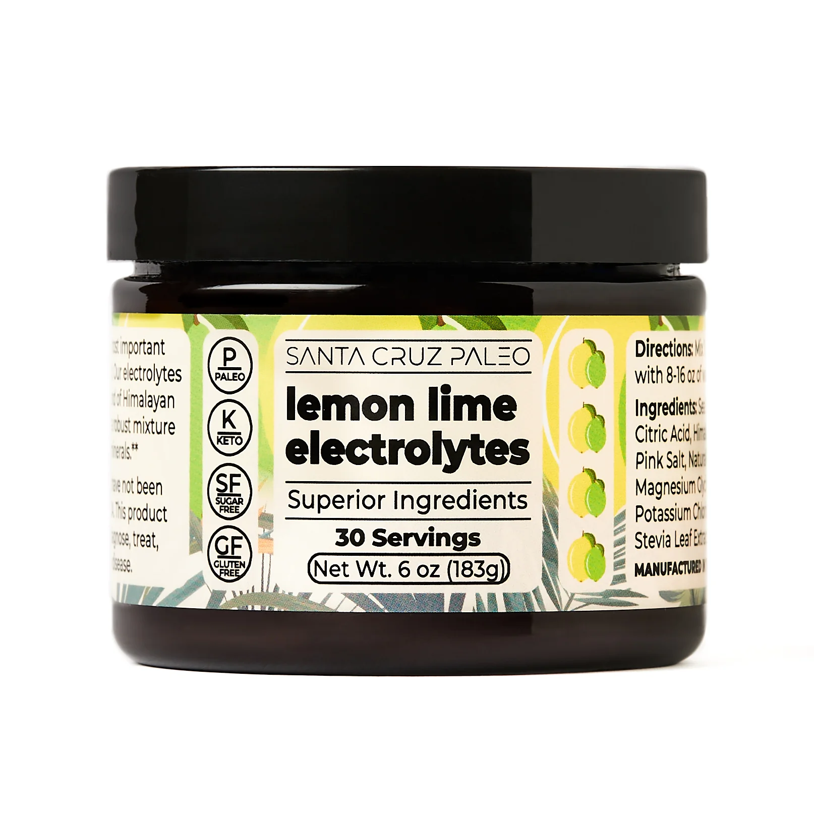 Santa Cruz Paleo Electrolyte Tub | All-Natural | Sodium Potassium Magnesium | Flavors | Hydration - Image 16