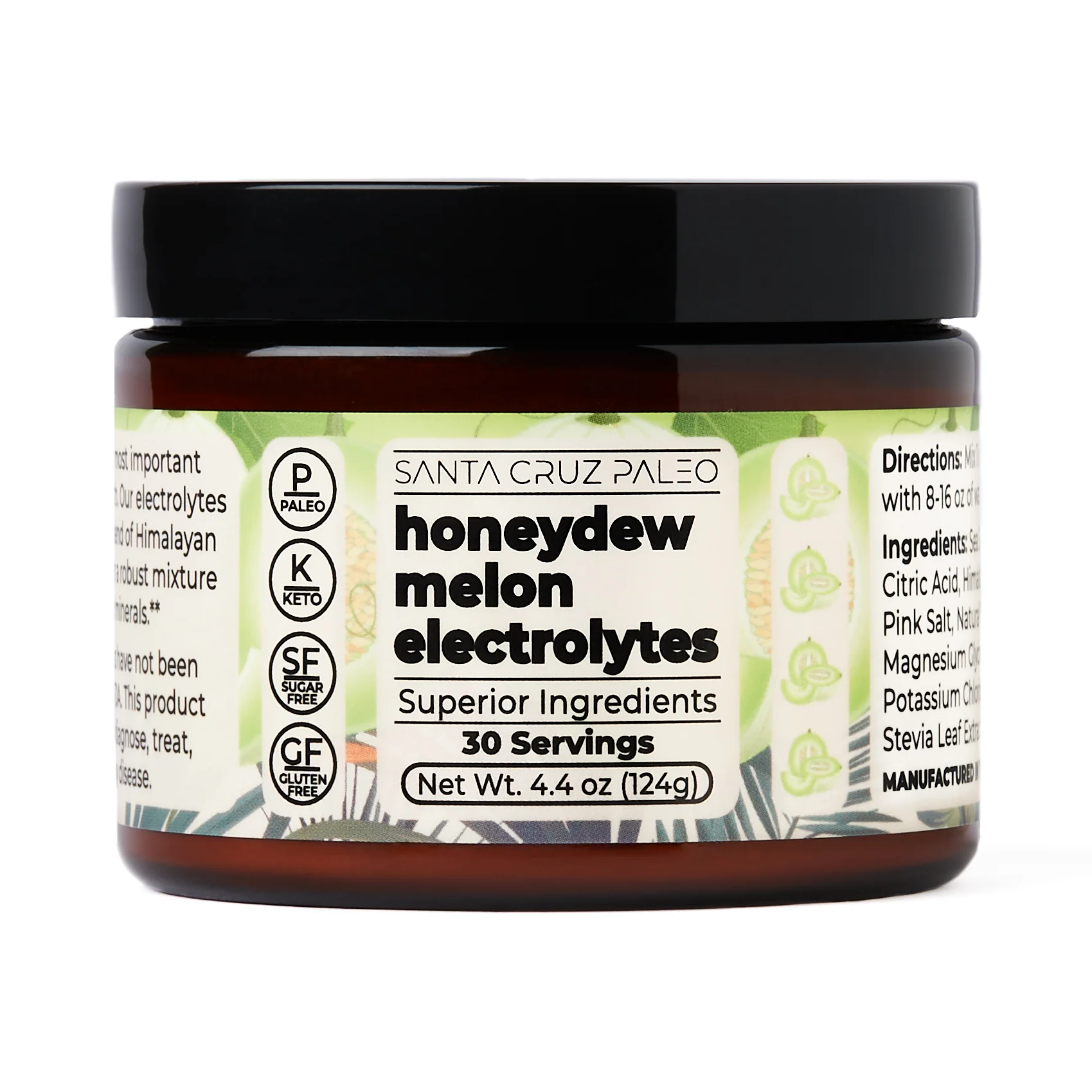 Santa Cruz Paleo Electrolyte Tub | All-Natural | Sodium Potassium Magnesium | Flavors | Hydration - Image 8