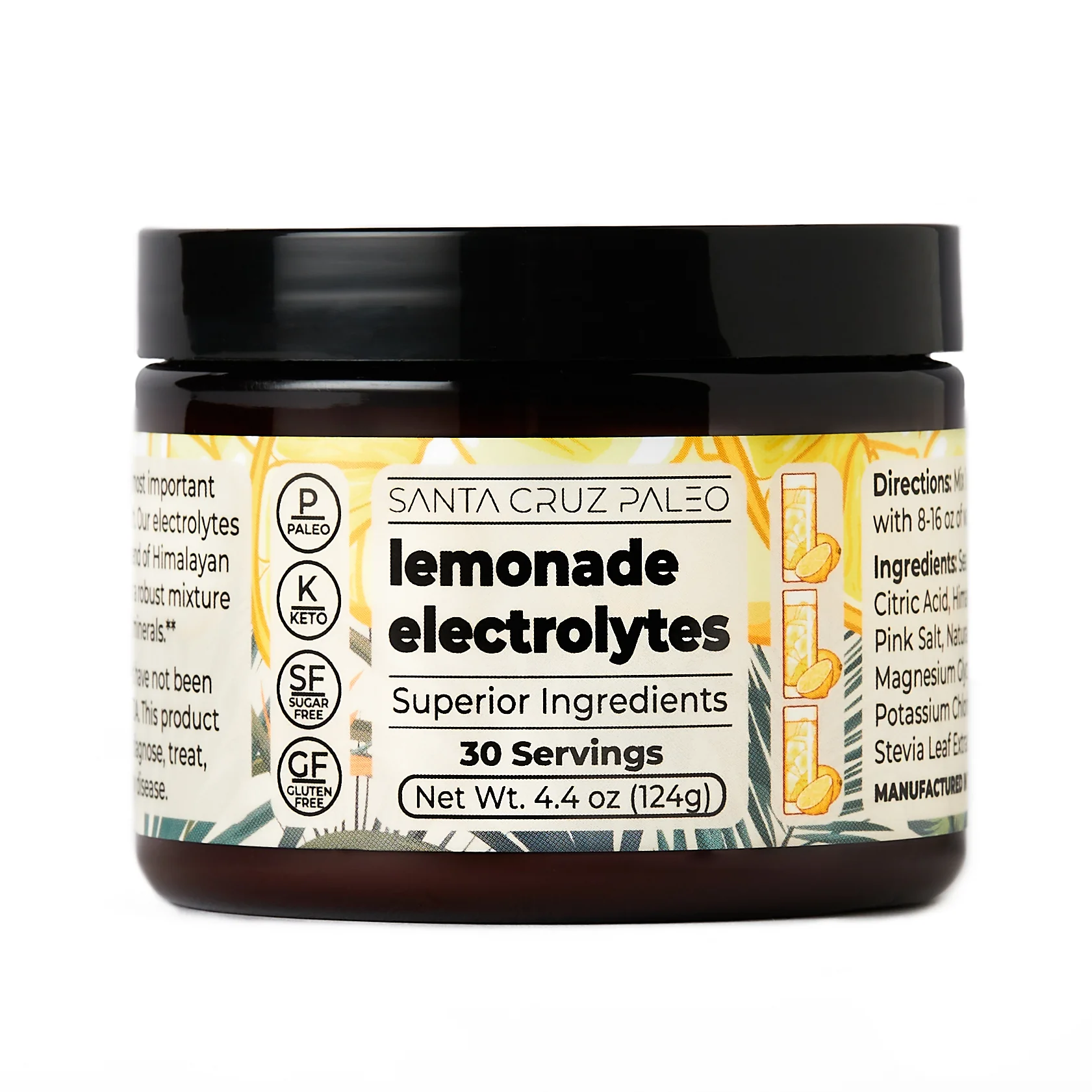Santa Cruz Paleo Electrolyte Tub | All-Natural | Sodium Potassium Magnesium | Flavors | Hydration - Image 9