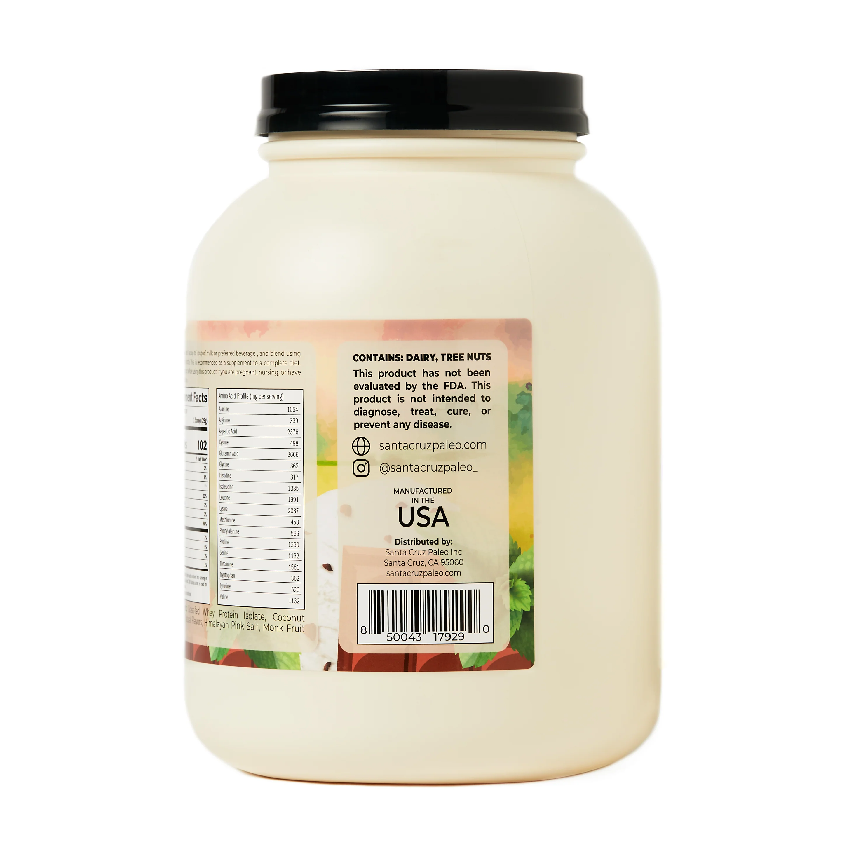 Mint Chip Whey Protein Tub - Image 3