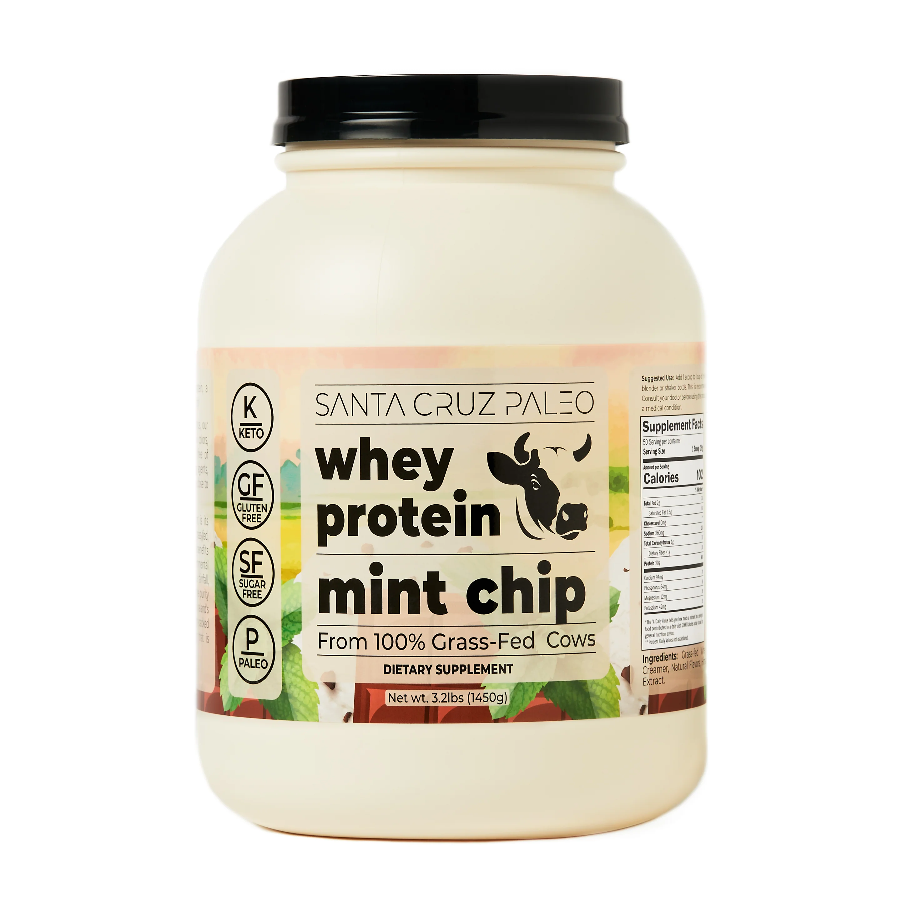 Mint Chip Whey Protein Tub - Image 5