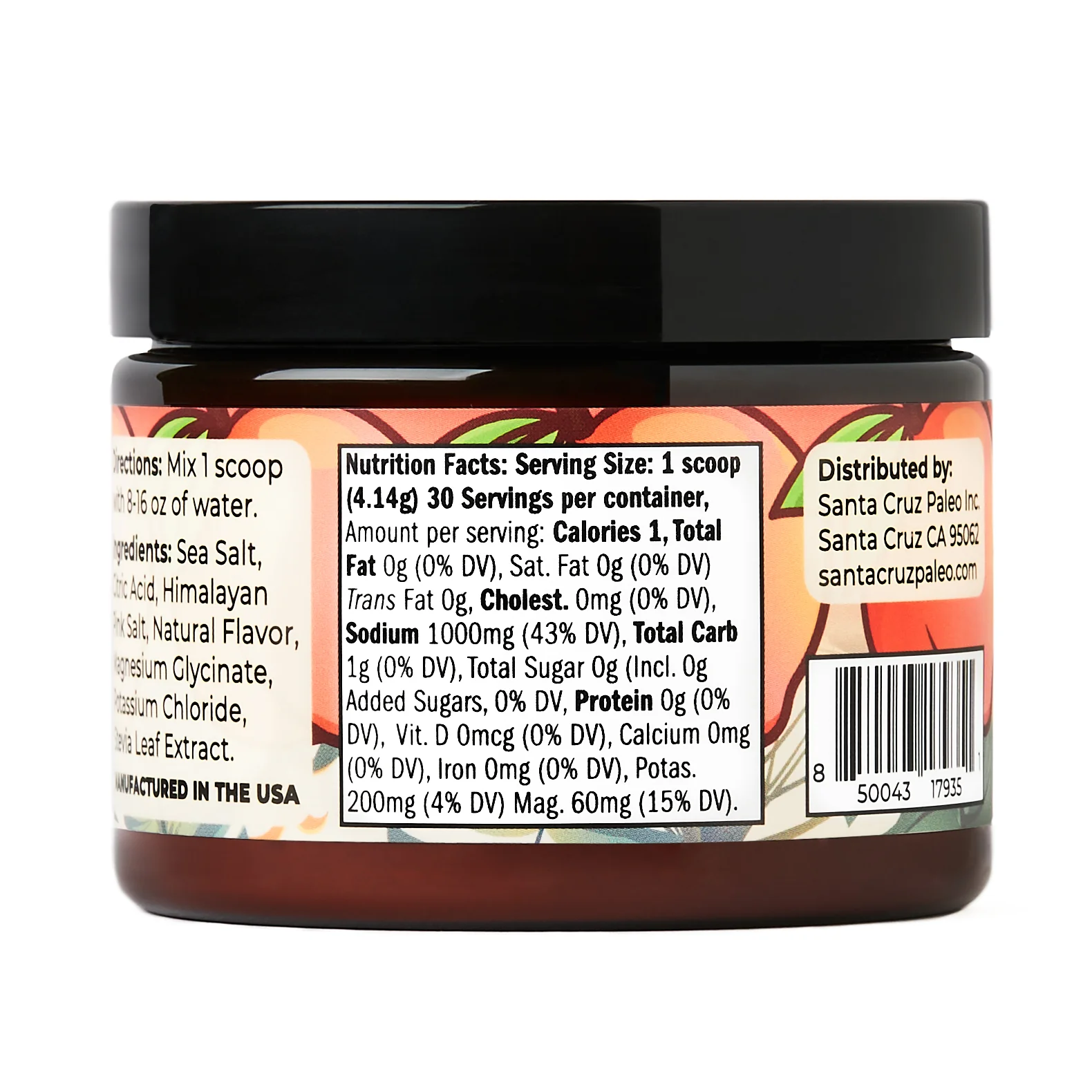 Peach Electrolyte Tub - Image 3