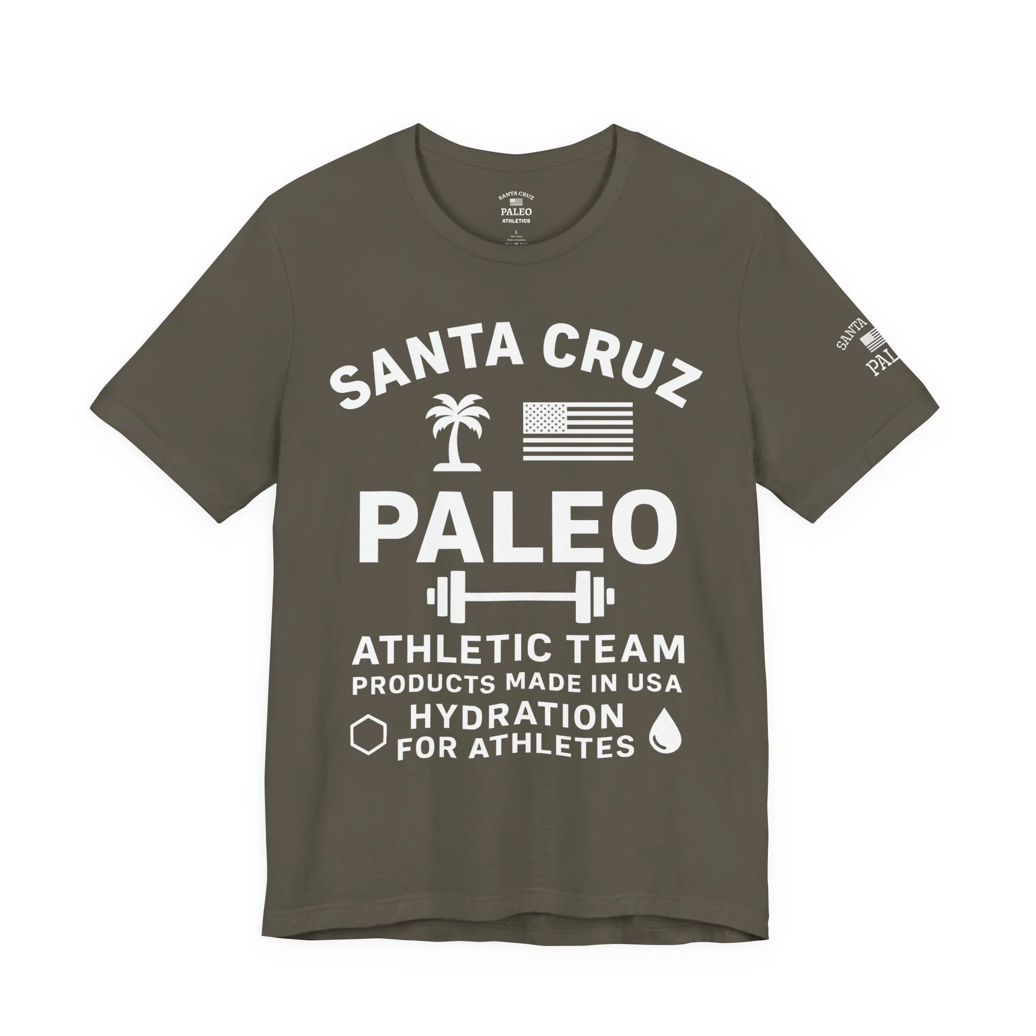 Santa Cruz Paleo Athletic Team T-Shirt - Image 9