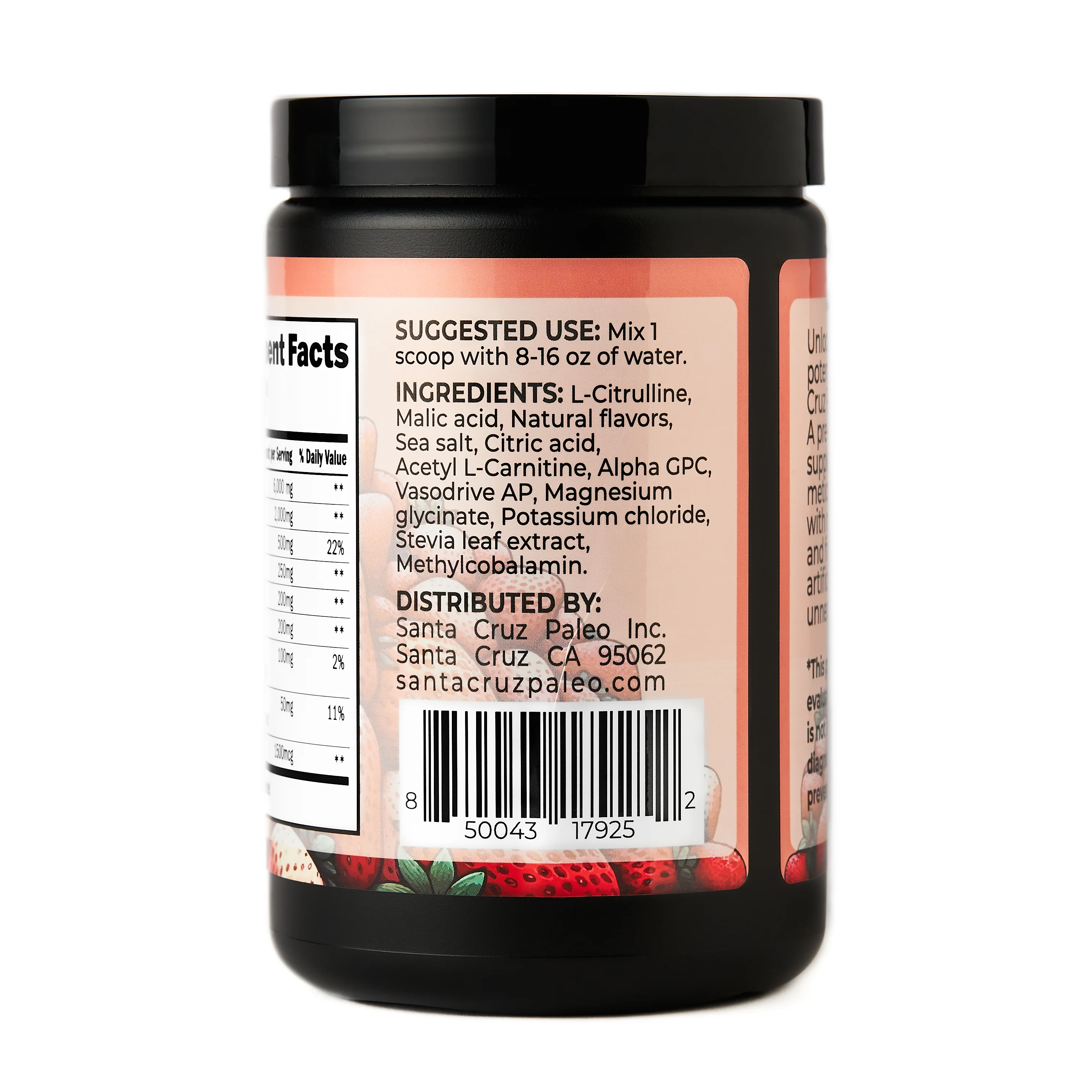 Strawberry Pre-Workout Powder - Image 4