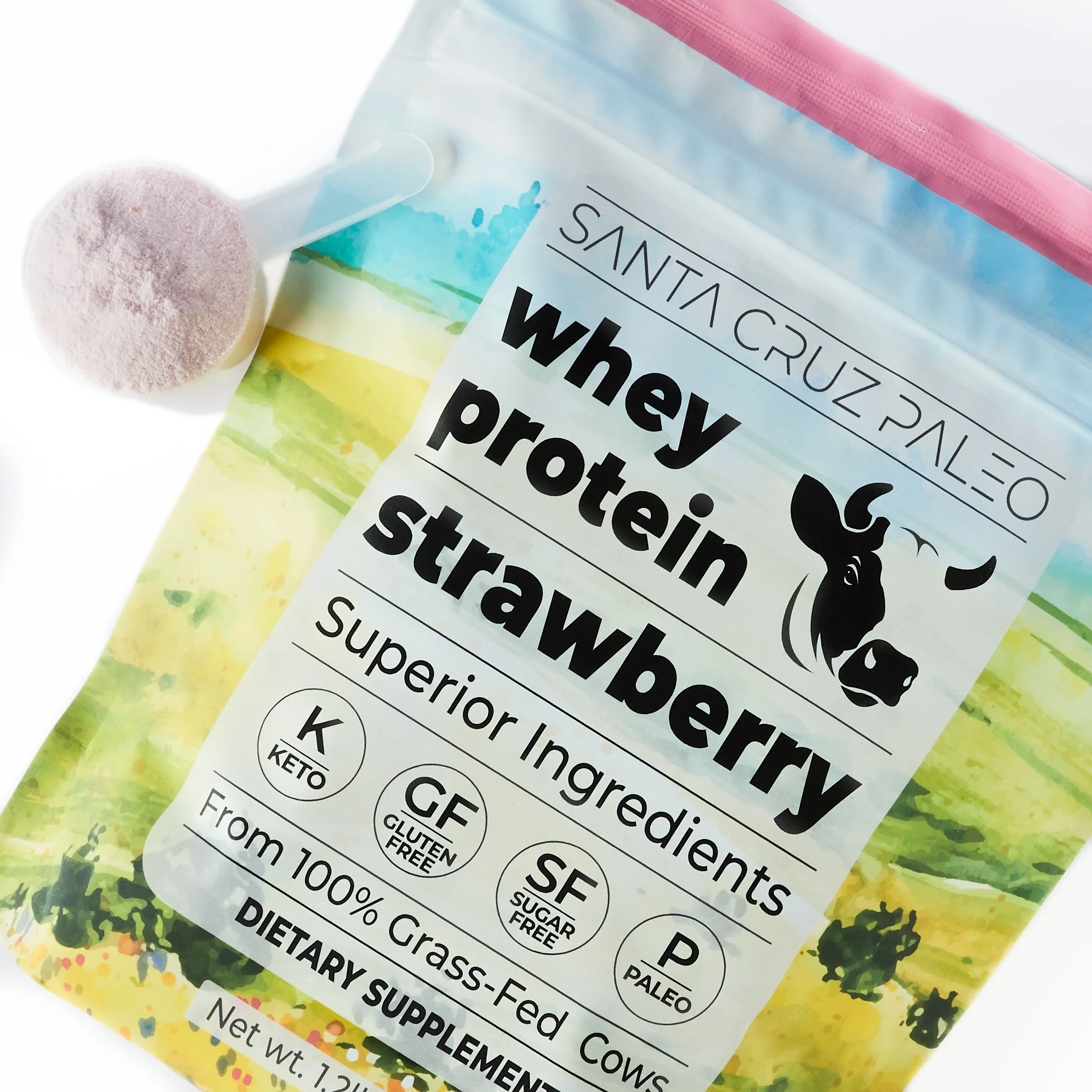 Strawberry Whey Protein Bag - Image 4