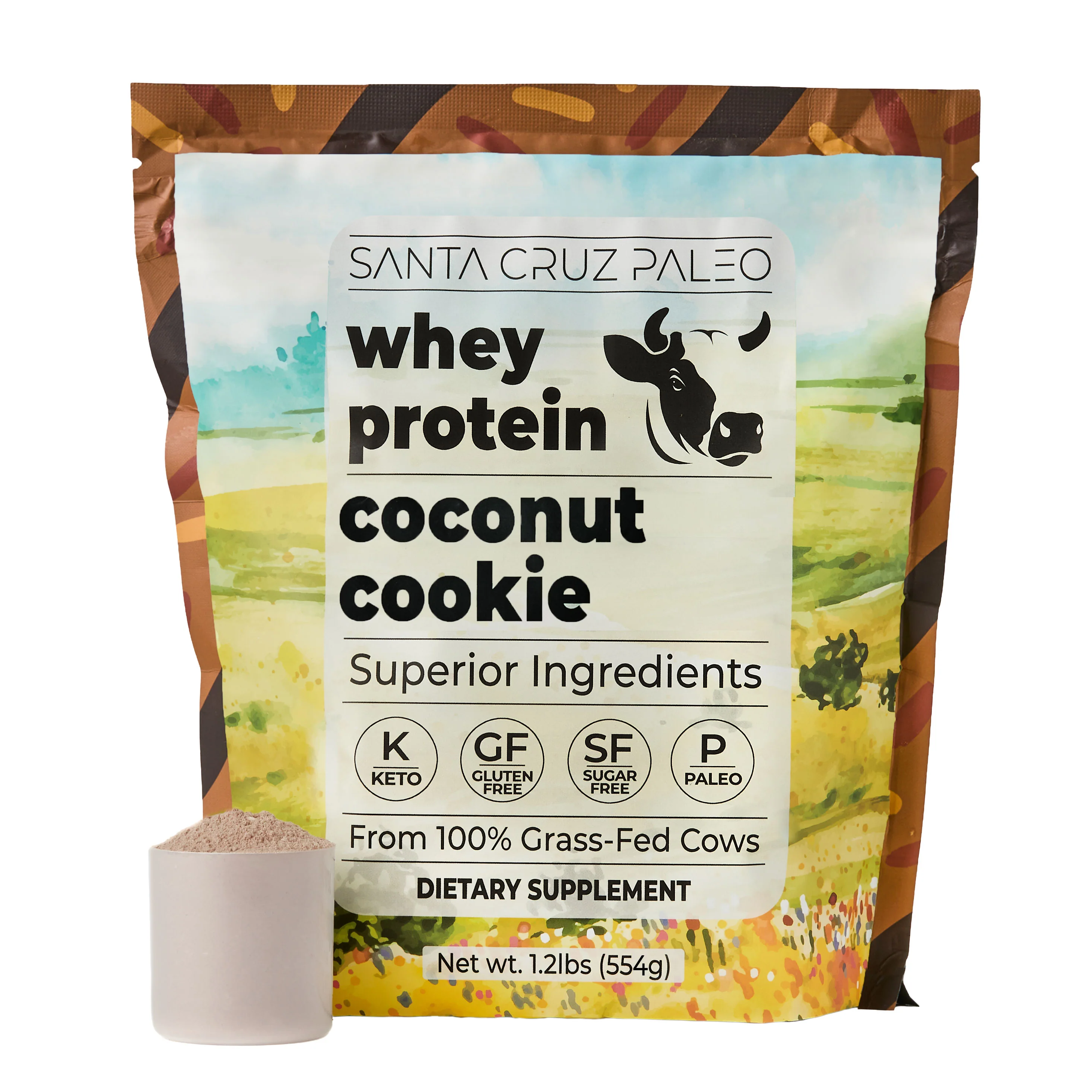Santa Cruz Paleo Grass-Fed Whey Protein Bag | All-Natural | Zero Artificial Additives |  Amino Acids - Image 10