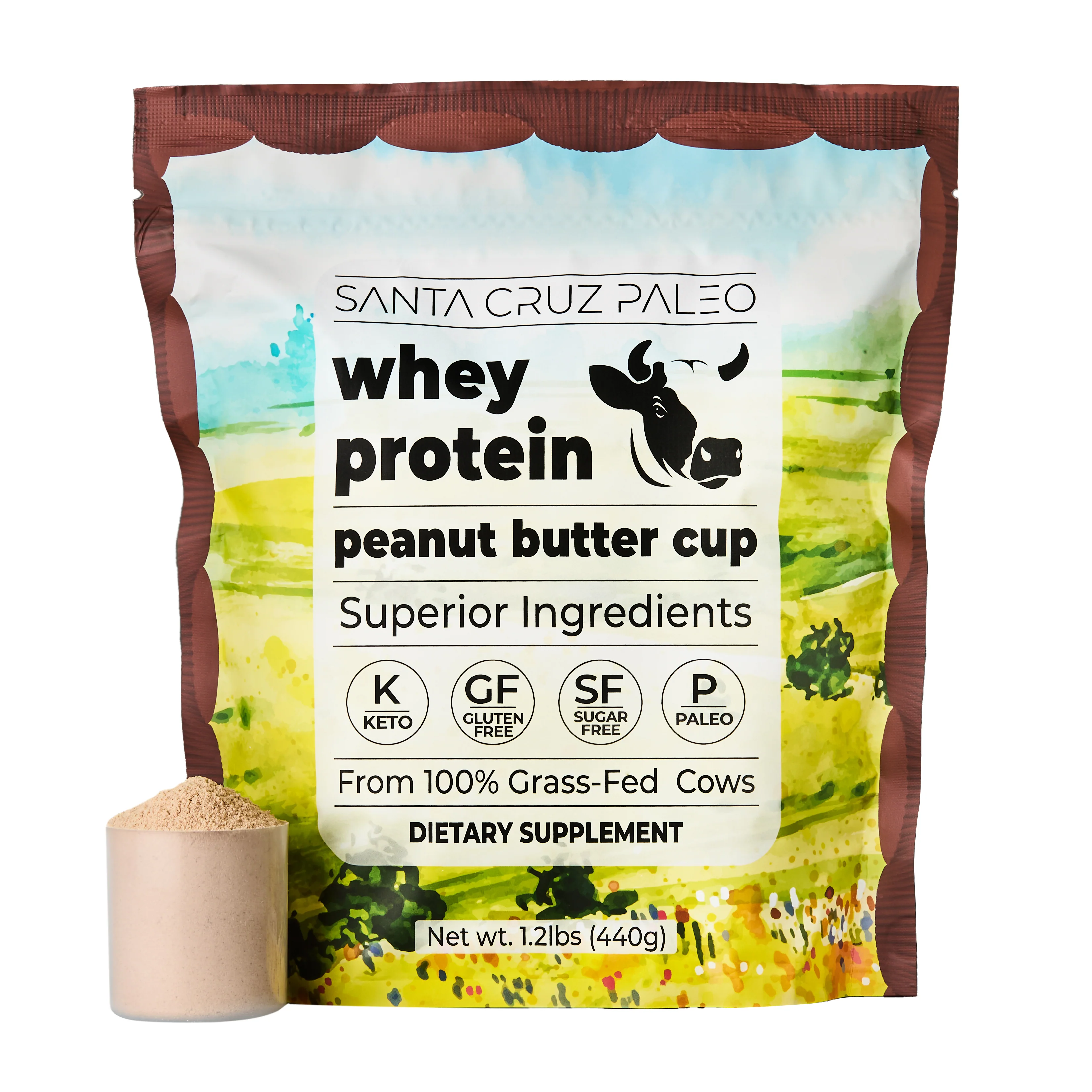 Santa Cruz Paleo Grass-Fed Whey Protein Bag | All-Natural | Zero Artificial Additives |  Amino Acids - Image 4